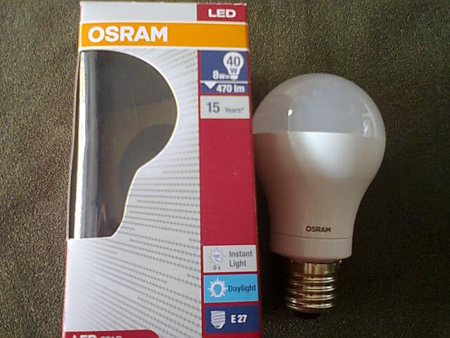 LAMPU LED 8W OSRAM