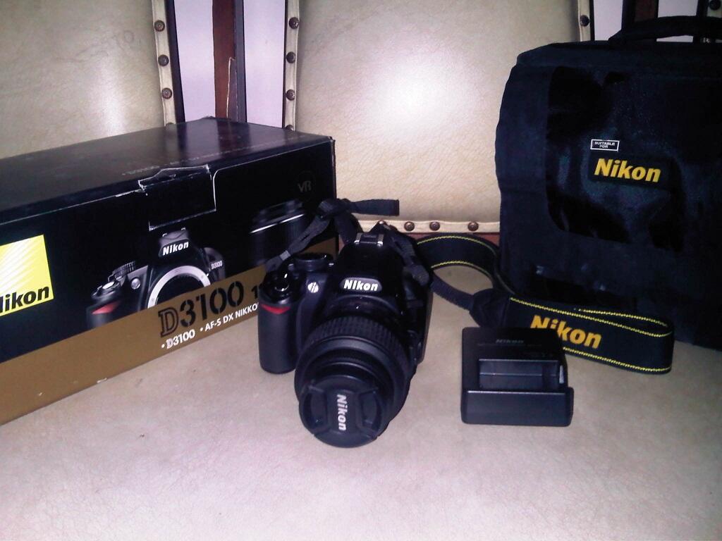 NIKON D3100 VR FULL SET