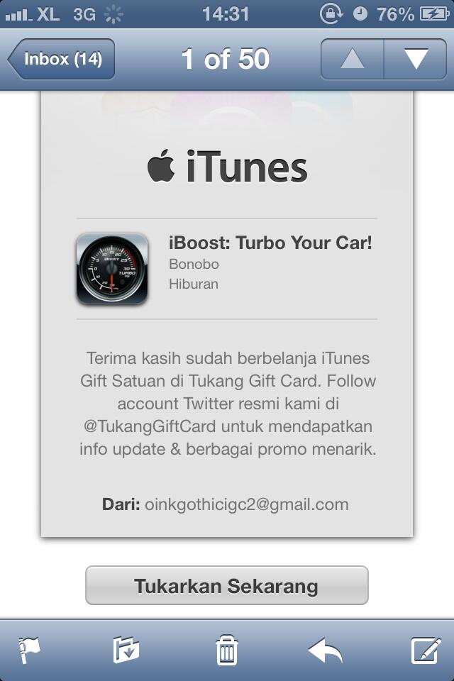 ►►► Jasa Beli iTunes Gift Card Indonesia Dijamin Original & Legal by oink_gothic ◄◄◄
