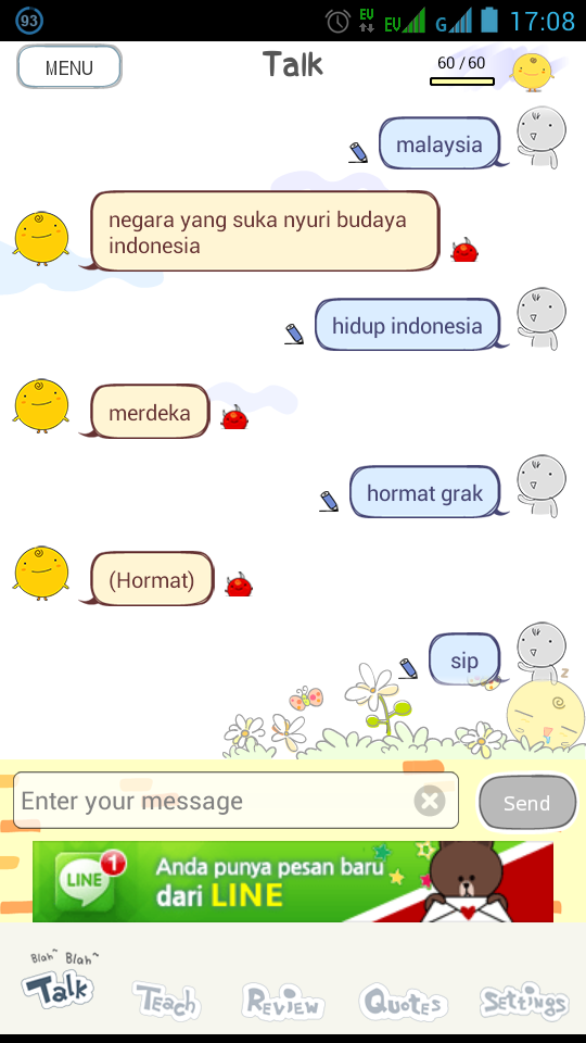 Screen Capture Chat Ane dengan Simi.(Simi ternyata KASKUSER GAN)