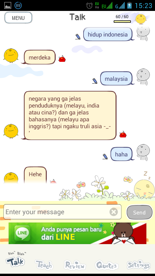 Screen Capture Chat Ane dengan Simi.(Simi ternyata KASKUSER GAN)