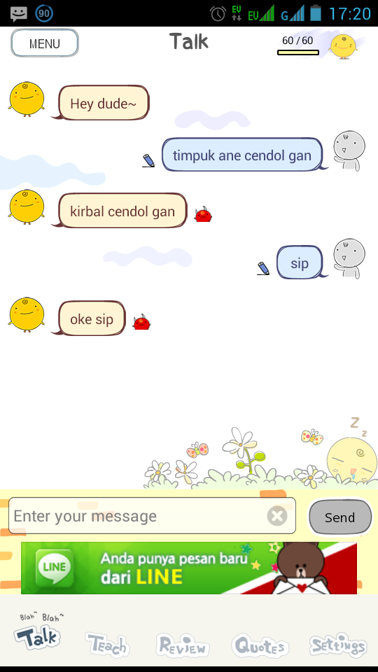 Screen Capture Chat Ane dengan Simi.(Simi ternyata KASKUSER GAN)