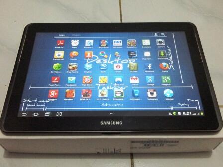 Samsung Galaxy Tab 10,1 Inch P5100 NORMAALL Bisa TT (SOLO)