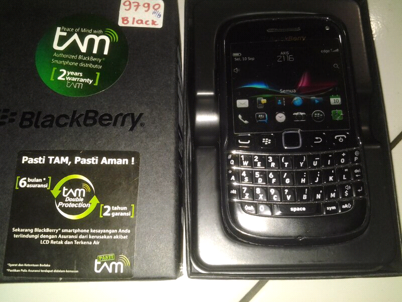 blacberry belagio 9790 onyx 3 mulussssss sprti baru
