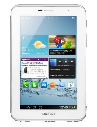 Samsung Galaxy Tab 2 7.0 Espresso WiFi P3110 - 8 GB - White