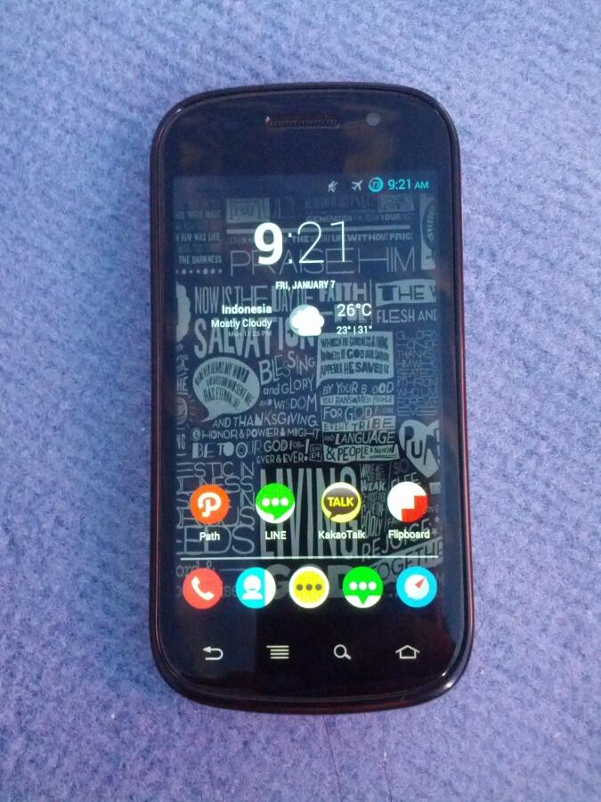 Jual Samsung Nexus S i9023 White, HP Google, sudah android 4.3