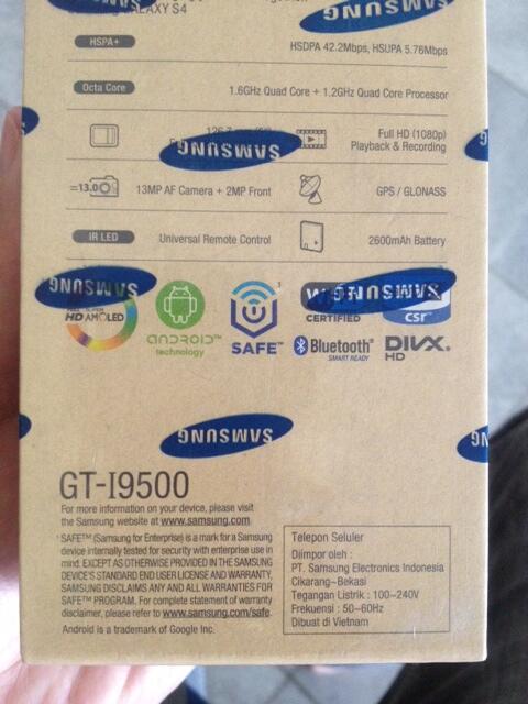 SAMSUNG GALAXY S4