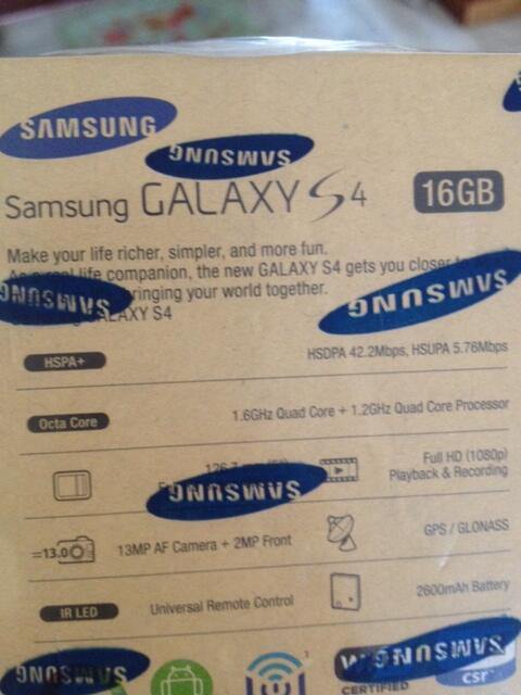 SAMSUNG GALAXY S4