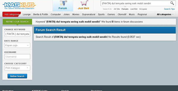 &#91;FAKTA&#93; ternyata dul sering naik mobil sendiri + Pics