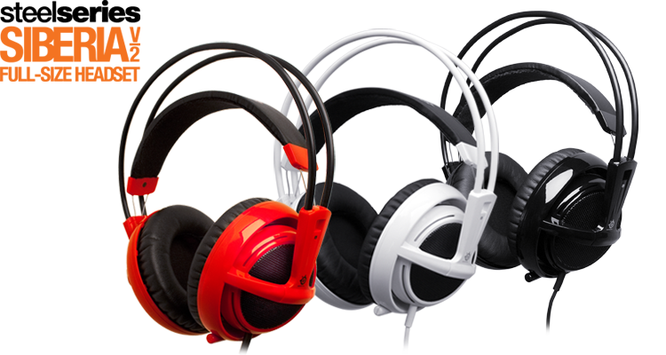 headset steelseries siberia v2 white, purple, NAVY, frost blue, diablo 3, heat orange