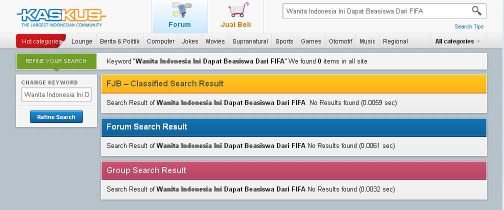 Wanita Indonesia Ini Dapat Beasiswa Dari FIFA !!