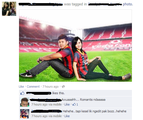 Coba tebak apa yang aneh dari foto ini ?