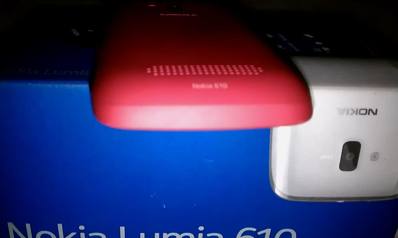WINDOWS PHONE 7.5 MANGGO ... NOKIA LUMIA 610 RED MALANG