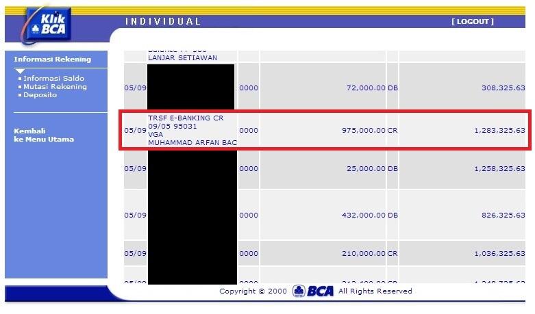 Pembuktian Kasus Yang Diposting oleh ID kaskus : barangmurah1