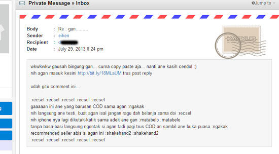 Surat Terbuka kepada id kaskus eiken a.ka Irsyad Muttaqien