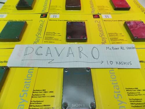 Jual Paket Mc Boot, Pasang Flashdisk & Hardisk Game PS 2 