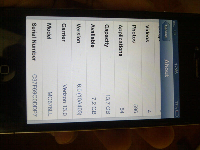 WTS iPhone 4 CDMA Black 16GB Verizon 2nd; Murah Meriah Muluss; COD Surabaya/Bandung