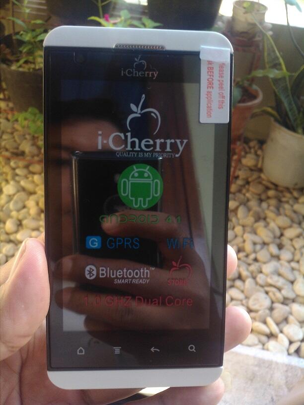 I-cherry C1 Dual Core Jelly Bean Mirip Bb Z10 Murah