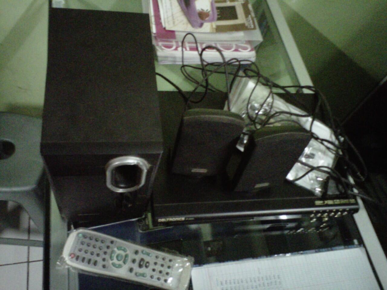 JUAL 1 set Sound SIMBADDA & DVD Player DELTRONICS MURAH BUKAN BARANG MURAHAN HOT