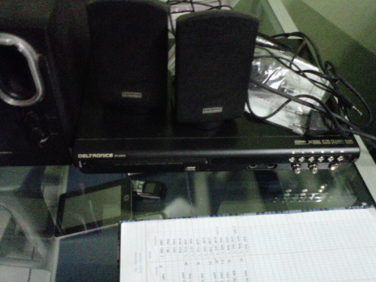 JUAL 1 set Sound SIMBADDA & DVD Player DELTRONICS MURAH BUKAN BARANG MURAHAN HOT