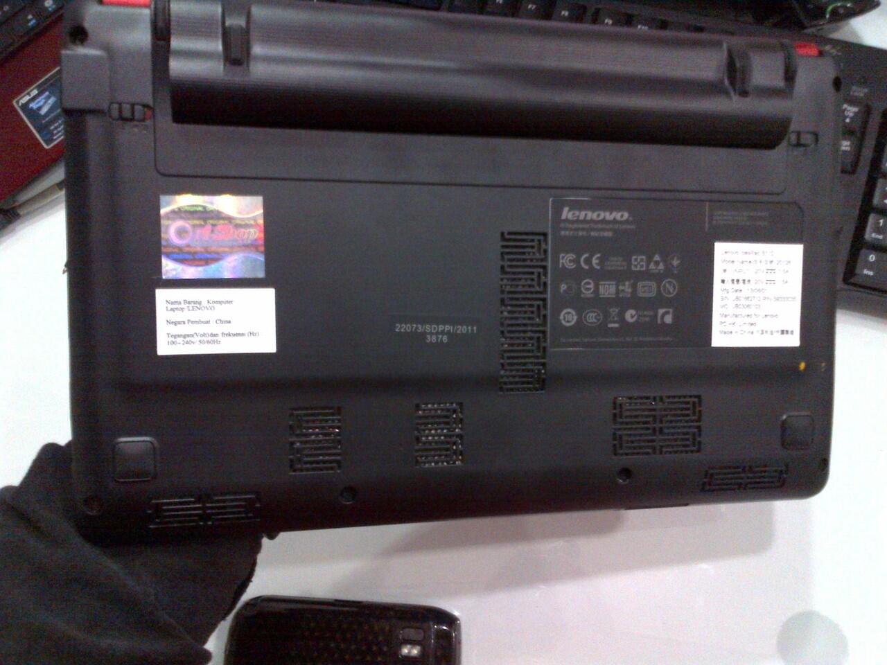 Jual Netbook LENOVO IdeaPad S110 59333035 10.1 Inch baru seminggu pakai Like New