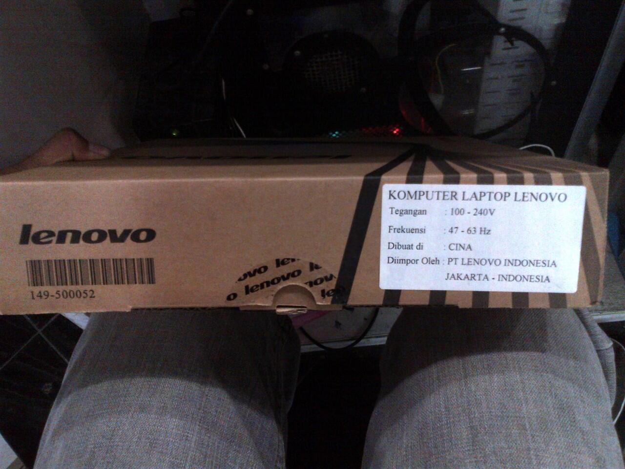 Jual Netbook LENOVO IdeaPad S110 59333035 10.1 Inch baru seminggu pakai Like New