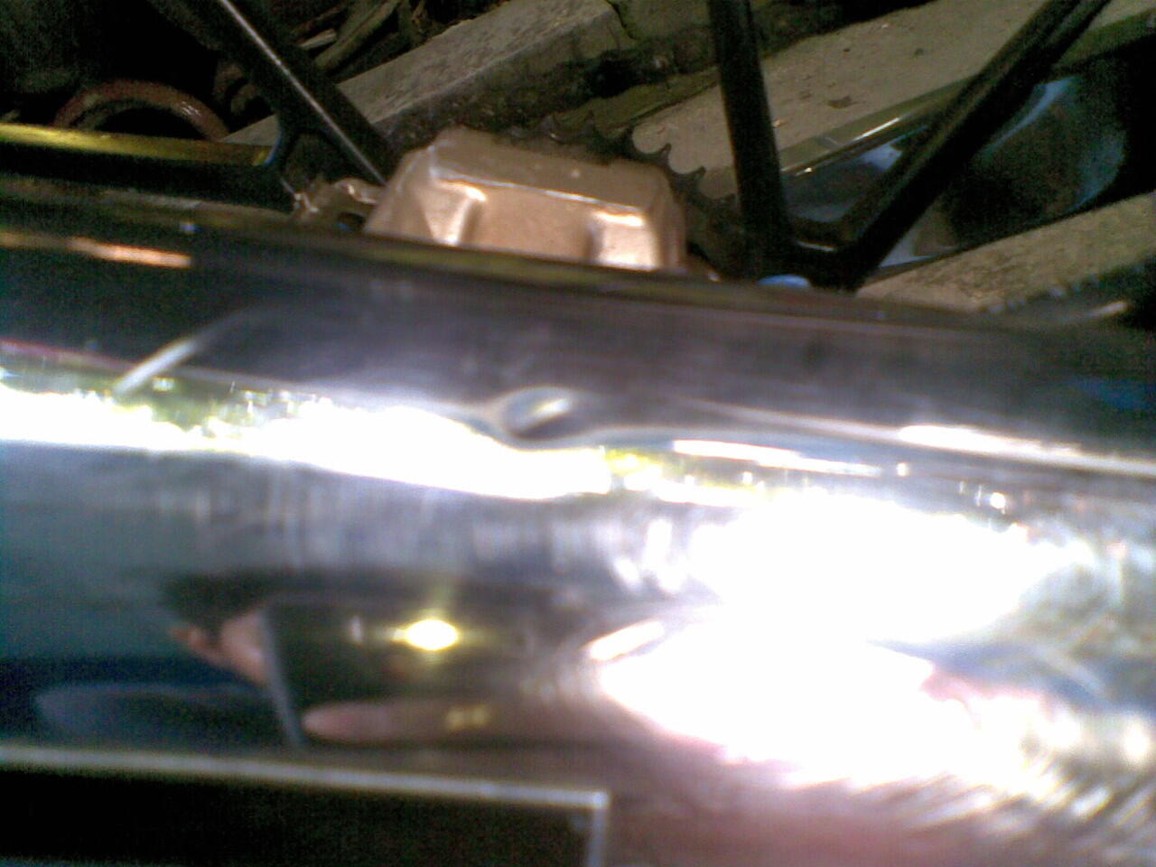 WTS knalpot DB5/DBS stainless satria fu