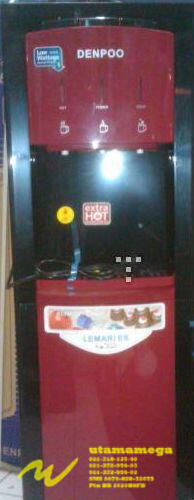 Dispenser Galon Bawah Hemat Listrik 190 Watt Denpoo Premium Series