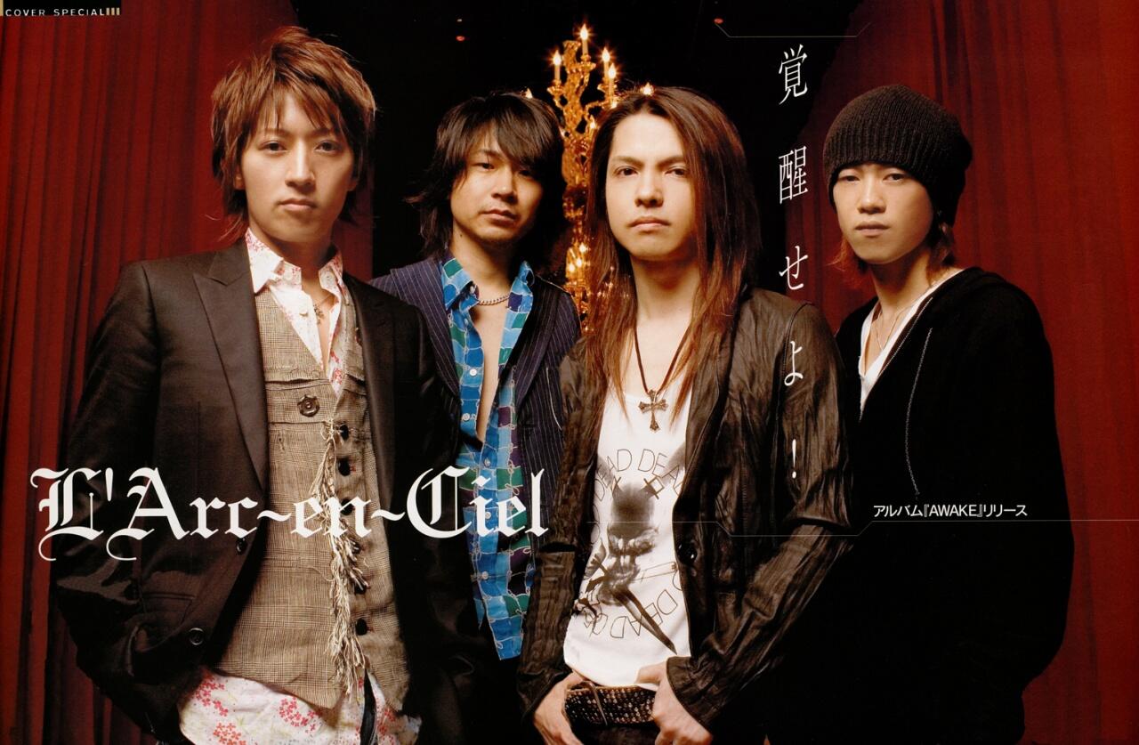 Salahkan ane jadi fans band Rock Jepang L'Arc~en~Ciel?