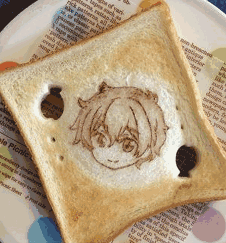 Toast Art &#91;Seni Roti Panggang&#93;