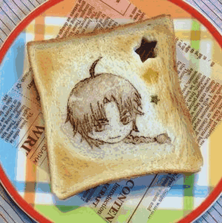 Toast Art &#91;Seni Roti Panggang&#93;