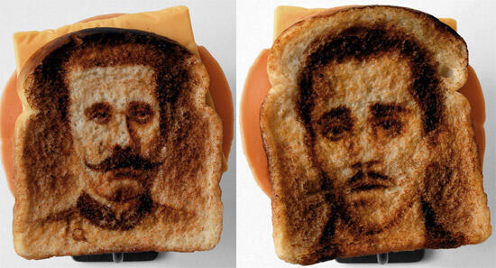 Toast Art &#91;Seni Roti Panggang&#93;