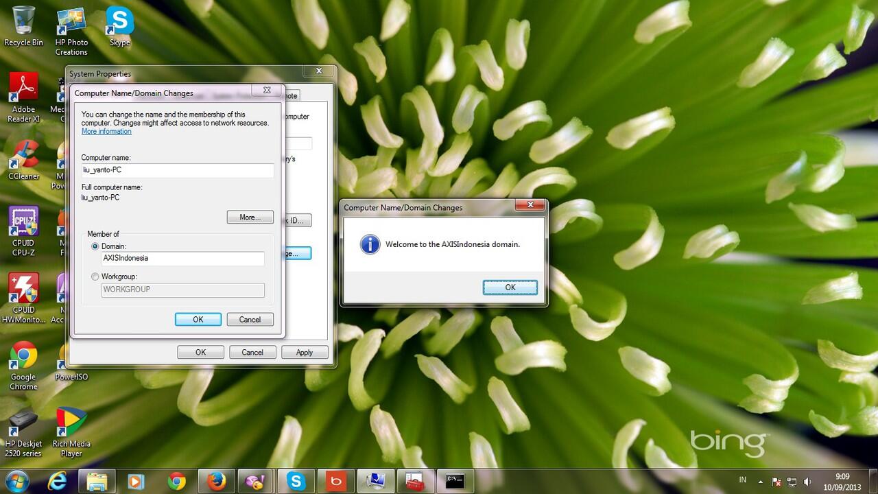 ASK: Menghubungkan Wi 7 32 bit ke domain Win Server 2008 64 bit