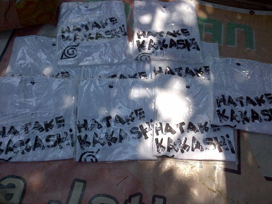 Kaos Hatake Kakashi Murah Meriah