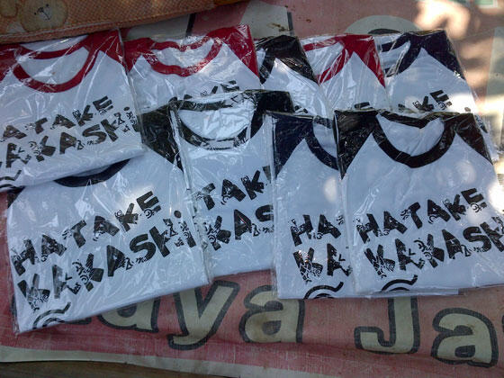 Kaos Hatake Kakashi Murah Meriah