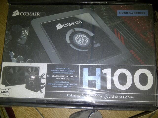 Water Cooler Corsair H100