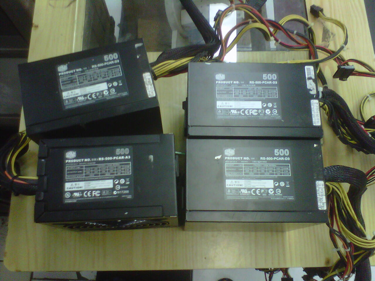 LOVE IT PSU PURE COOLERMASTER AGAIN. dan beberapa merk lainnya