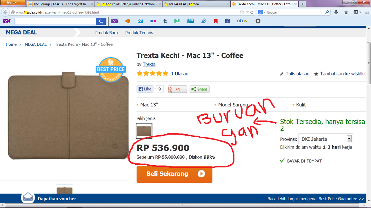 Diskon paling aneh sedunia akhirat (lapak sebelah)