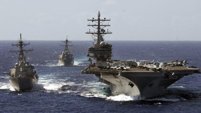 Kapal Perang AS-Rusia Berhadapan di Perairan Suriah