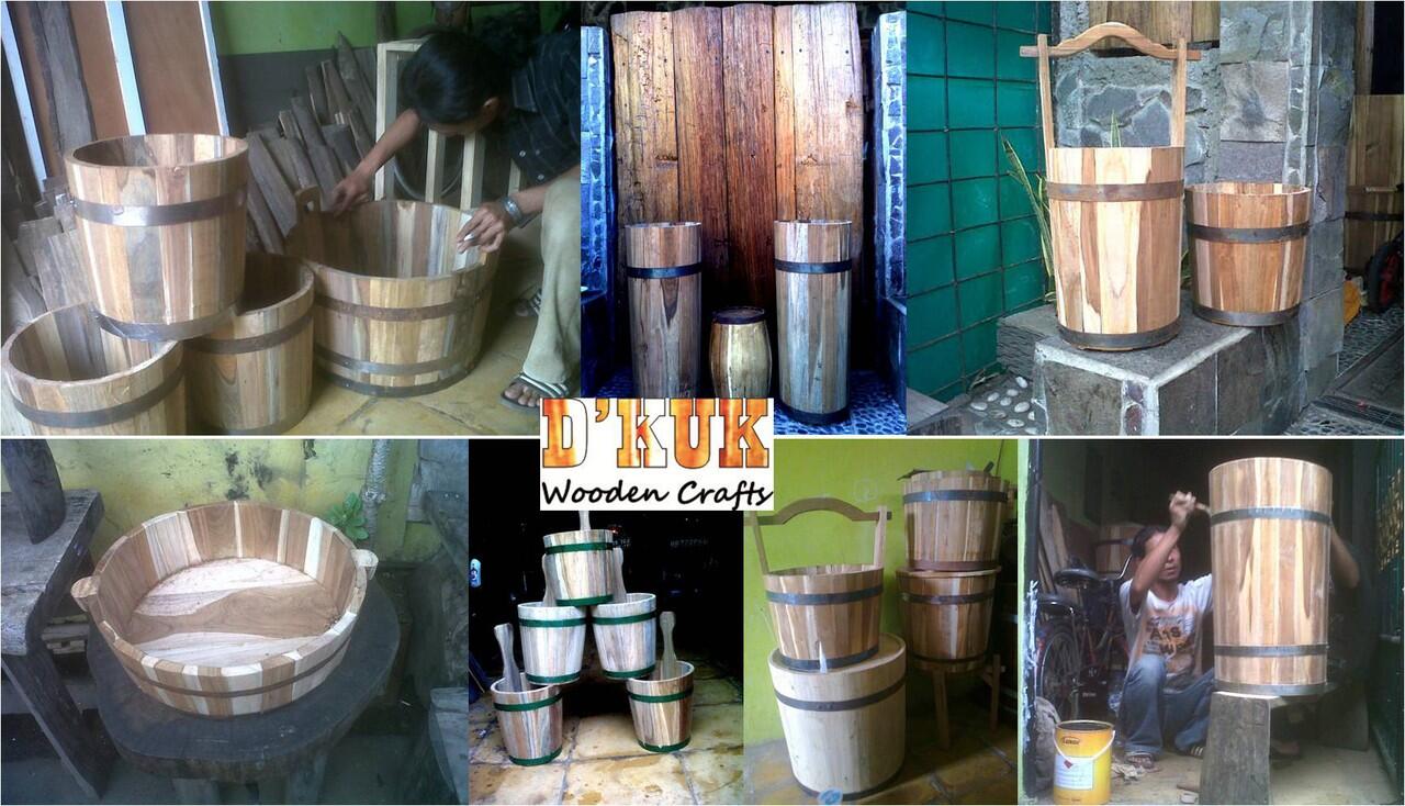 Ember Kayu / Tahang / Wooden Barrel