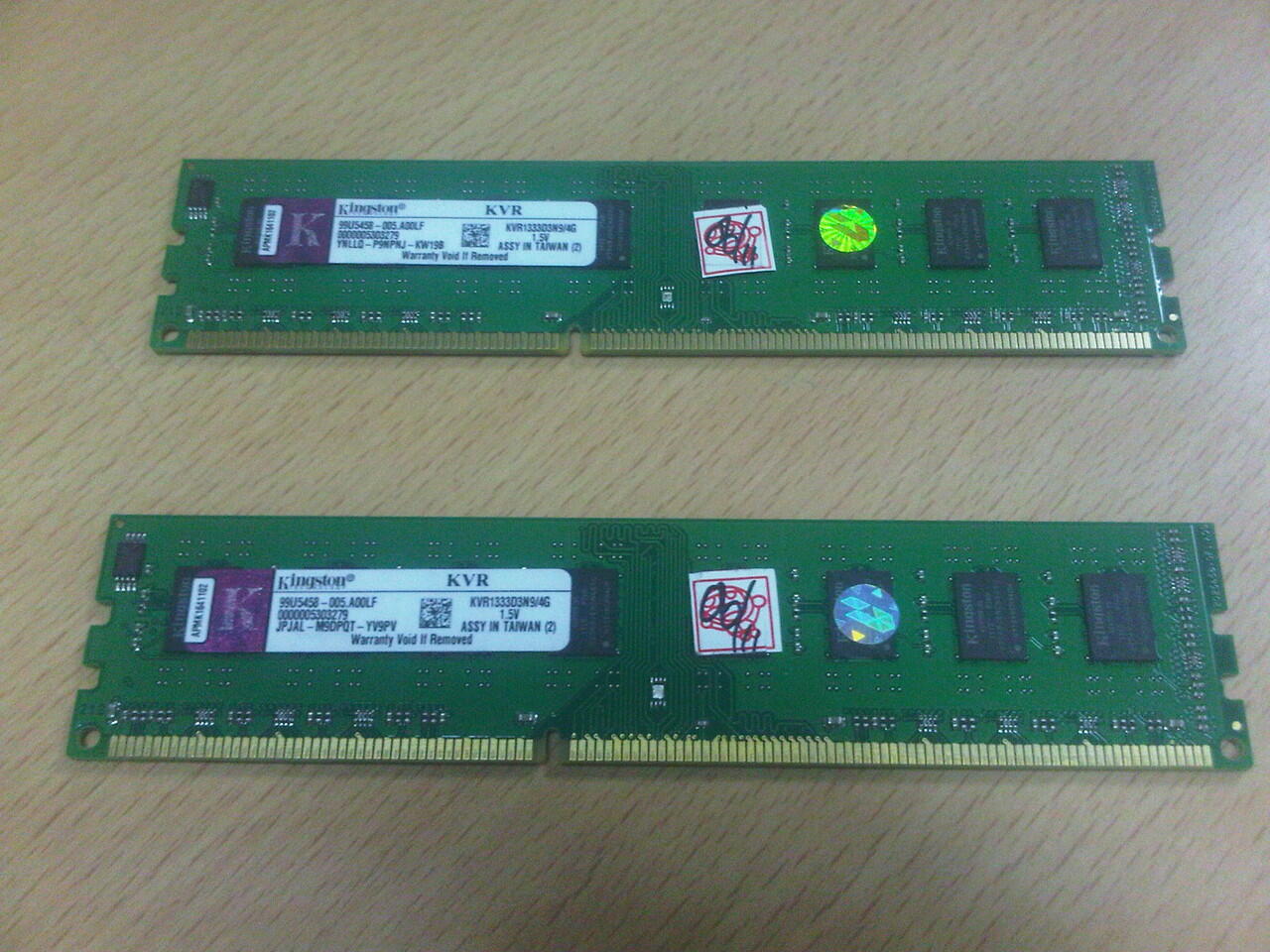 KINGSTON DDR3 4 GB PC-10600