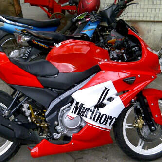 motor tangki kondom cara pasang Full Special / Fairing Vixion Lightning 2013 New Set Edition Spesial