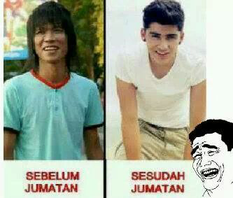 Sebelum dan sesudah!!
