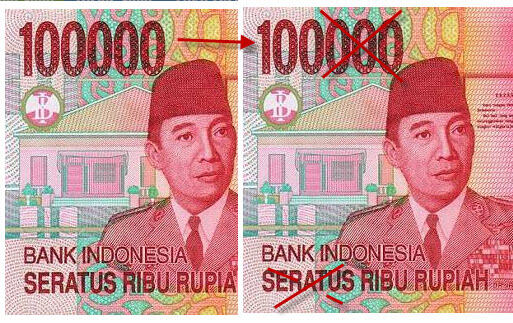 Ketika Uang Rp 10.000 Menjadi Rp 10