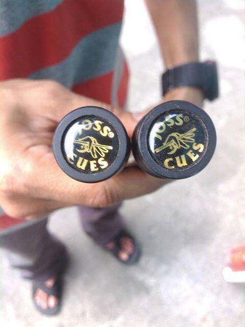Jual stik billiard JOSS dan tas stik 2x2 motif batik solo