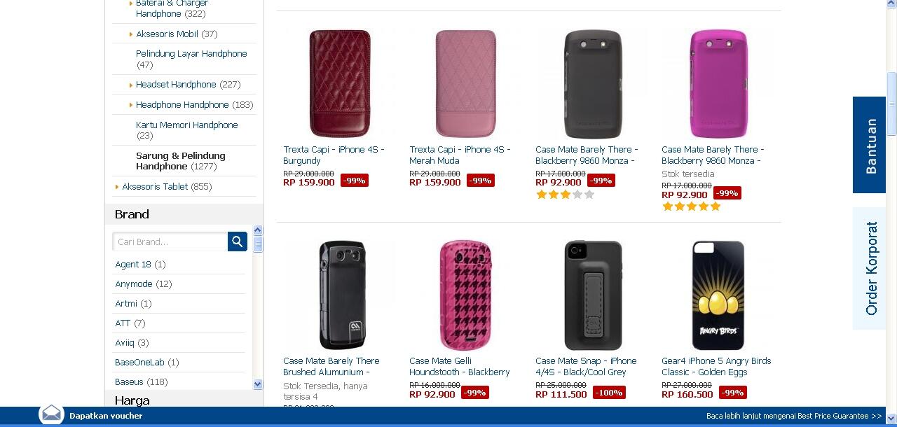 Case Smartphone termahal dan Discount Tertinggi seJAGAT