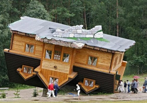 10 Desain Rumah Paling Aneh di Dunia