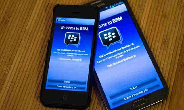 BBM untuk iOS dan Android Meluncur 18 September