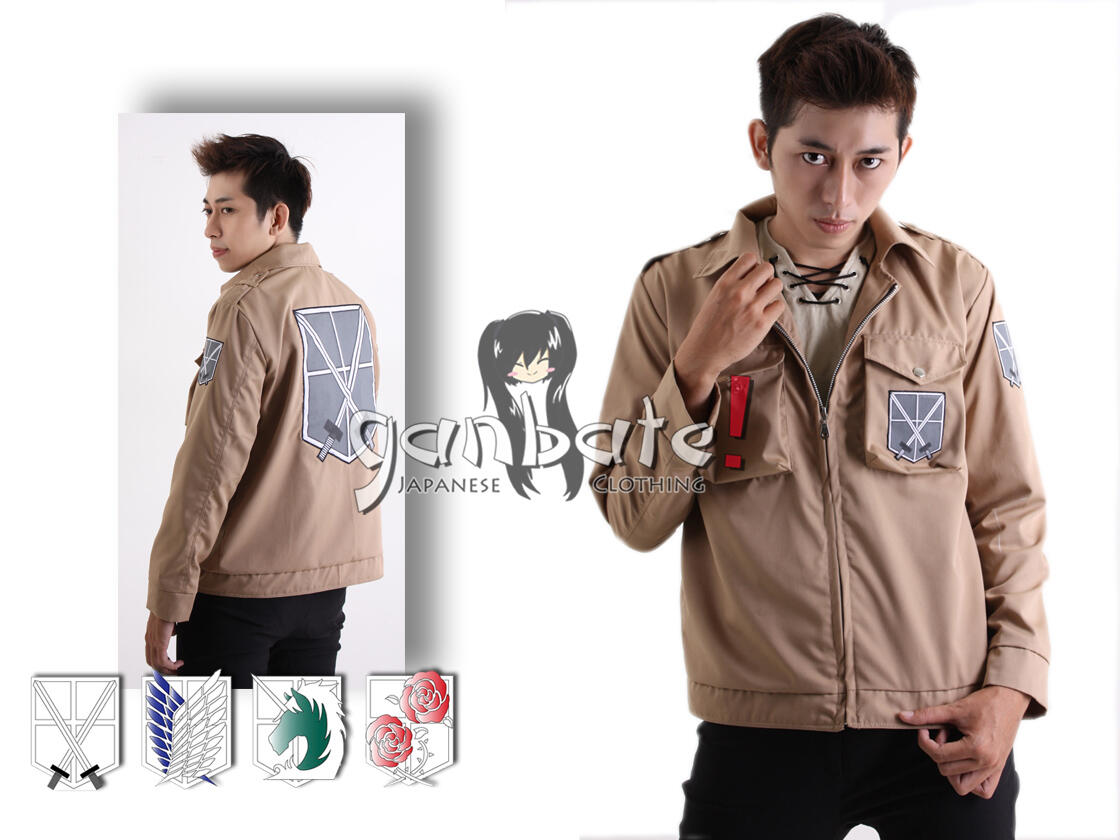 Attack on Titan (Shingeki no Kyojin) Jacket Version - dari Anime yg lagi HOOOOT !!