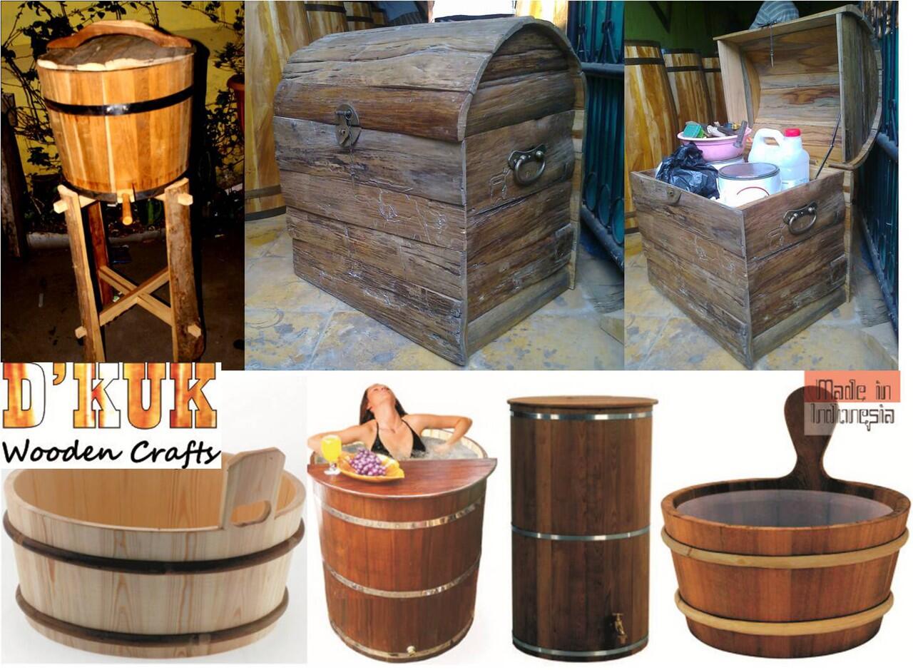 Ember Kayu / Tahang / Wooden Barrel